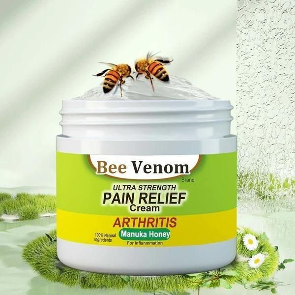 🐝 Bee Venom Ultra Strength Pain Relief Cream (Pack of 2)