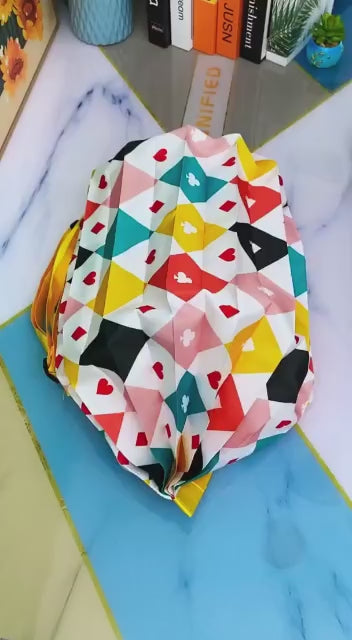 Foldable Shopping Handbag – Waterproof Travel Tote Bag