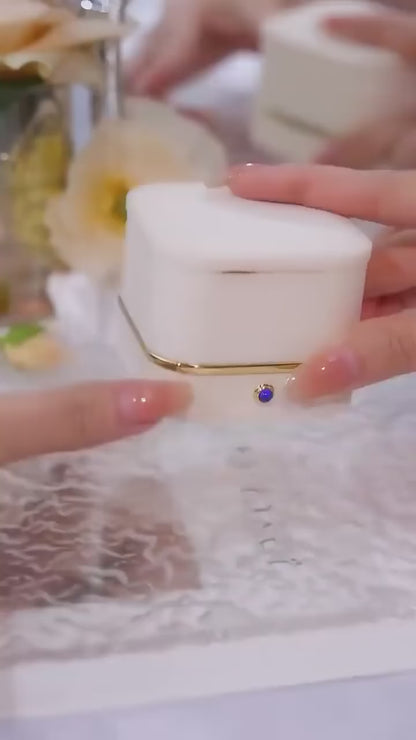 💚 Oval Green Crystal Pendant Necklace Set with Bracelet